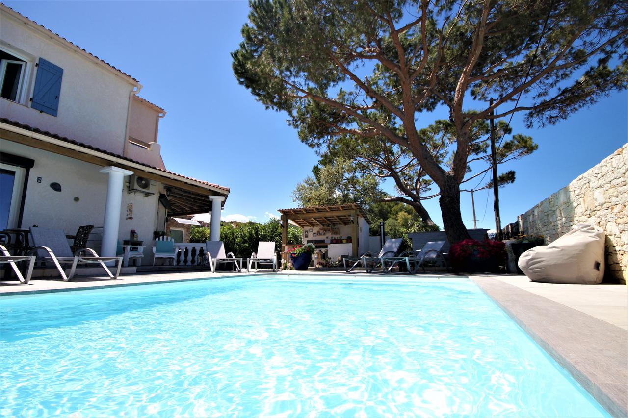 Appart Bleu Azur Saint-Florent  Bagian luar foto