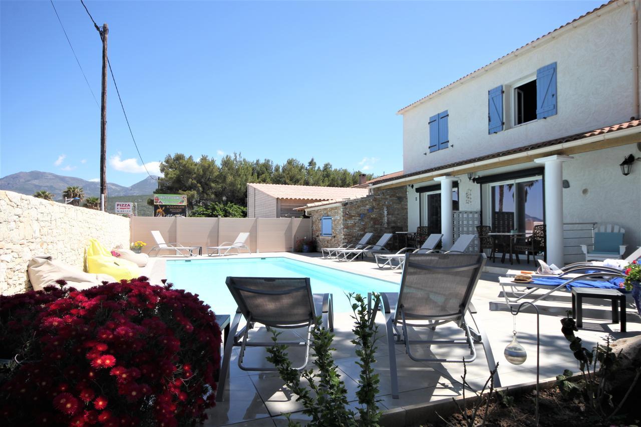 Appart Bleu Azur Saint-Florent  Bagian luar foto
